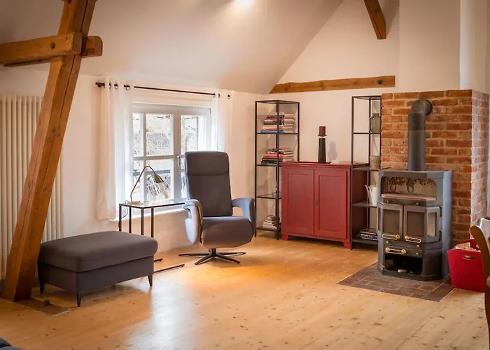Scheunenloft Mit Garten Апартаменты *